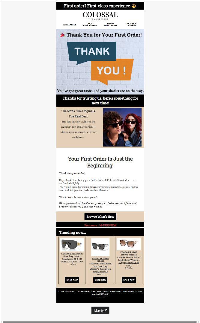 Klaviyo Flow Example 4