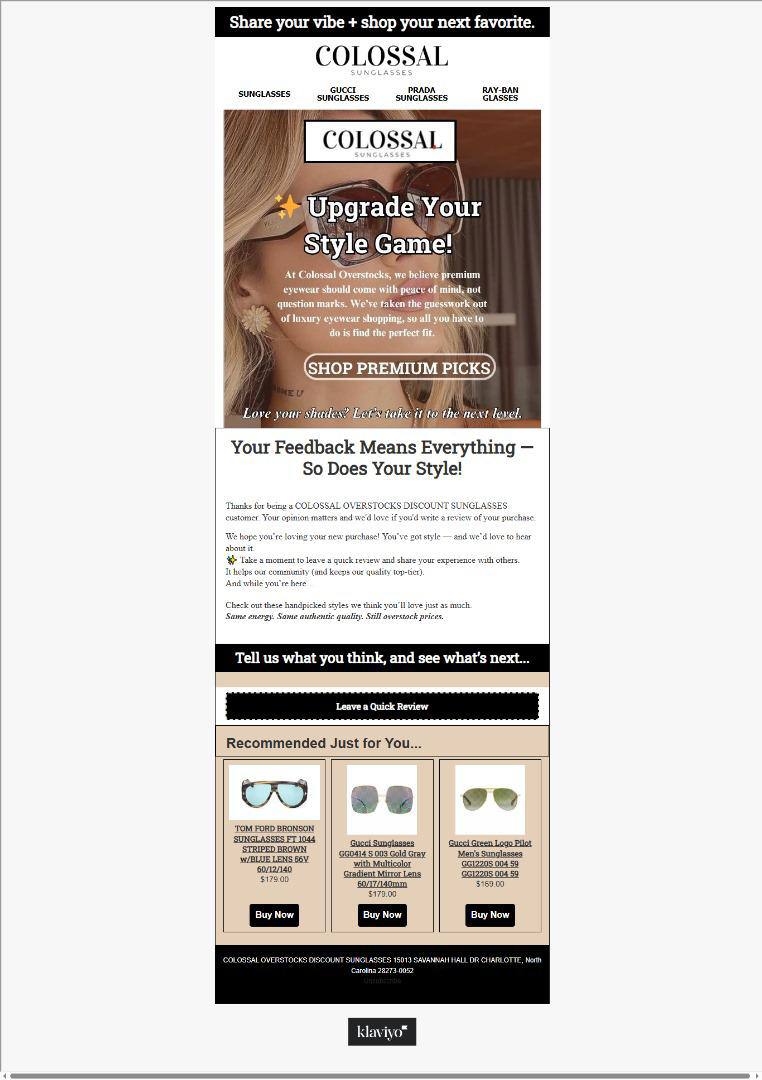 Klaviyo Flow Example 5